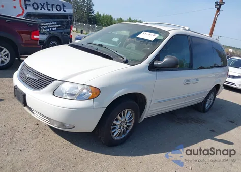 2003 Chrysler Town & Country Limited z USA, uszkodzony, nr VIN 2C8GP64L13R205501